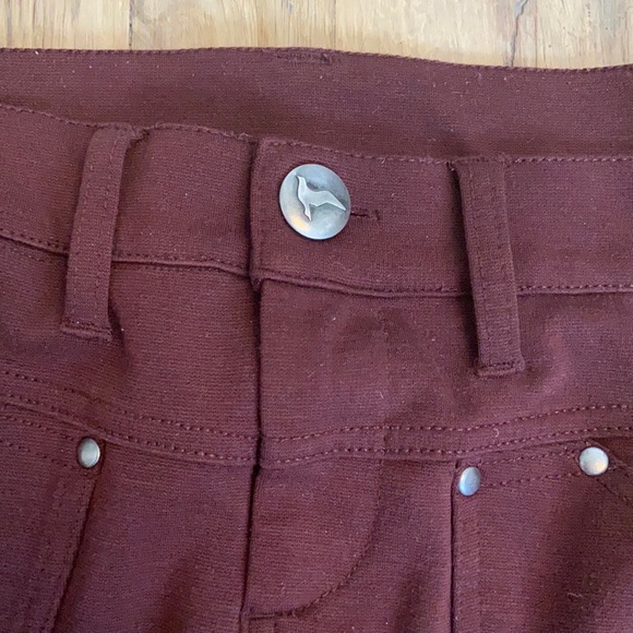 Free People Burgundy Pants - Picture 9 of 10